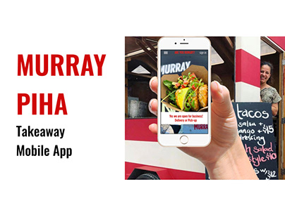 MURRAY PIHA takeaway mobile app