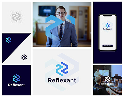 Reflexant Agency Logo & Brand Identity Design!