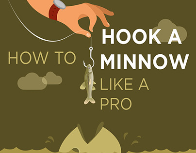 How to Hook a Minnow Infogrphic