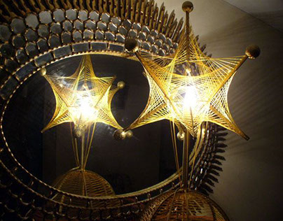 "Gracia" Lámpara de curvas envolventes. 2004