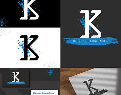 My business logo design-Kostadinov-Design&Illustration