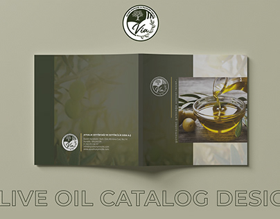 Olive Oil Catalogue Design