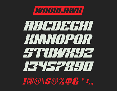Woodlawn™ Bold Display Font