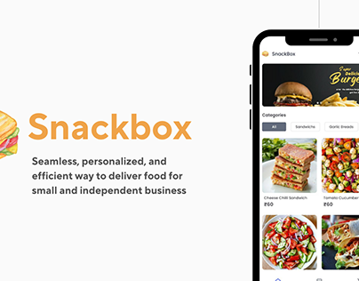 Snackbox App Ui Design