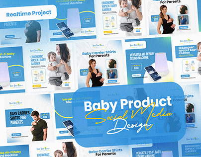 Baby Product Social Media | Ads Design | Listing Image
