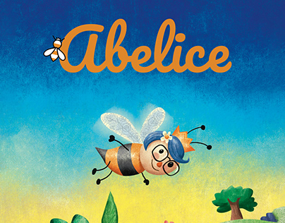 Abelice, Projeto gráfico e ilustração de livro infantil