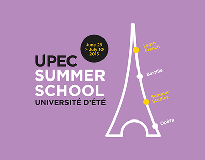 UPEC Summer school - Poster & Motion Design