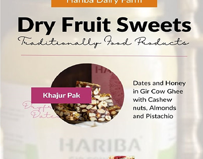 Indian Dry Fruit Sweets with A2 Gir Cow Ghee