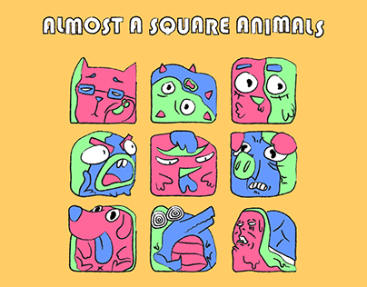 Almost a Square Animals