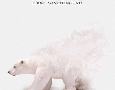Stop global warming poster