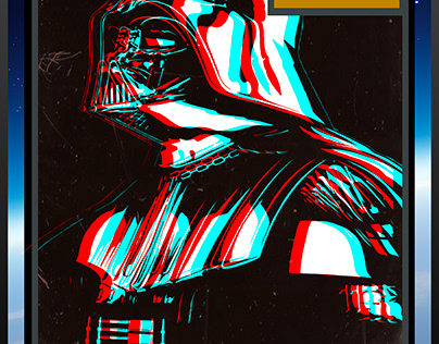 Vader 3D Poster