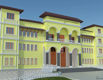 3D model of rectorate building of IBU