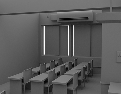Class room 3D Modelling