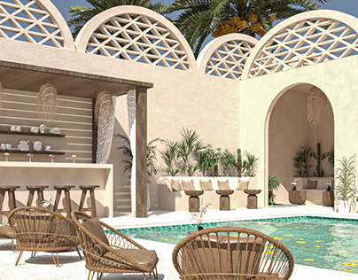 Swimming Pool in Nubian Hotel