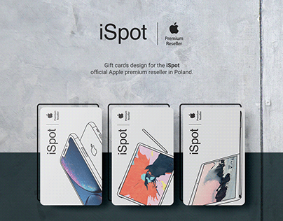 Project thumbnail - iSpot - gift card design