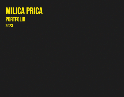 Milica Prica Graphic Design Portfolio 2023