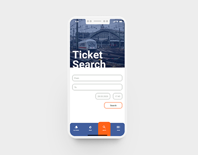 Train ticket app