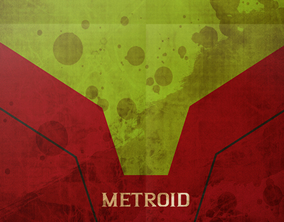 Metroid - Minimal Game Print