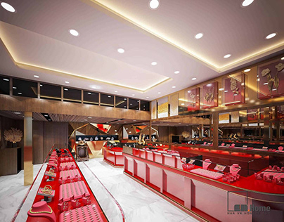 Thiết kế nội thất tiệm vàng tại Đà Nẵng 2021
