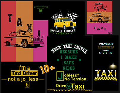 Taxi T-Shirt Bundle