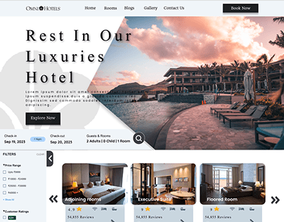 Hotel Website Design