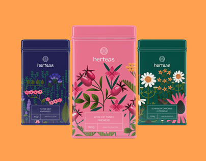 Herbal Tea Brand Packaging Design