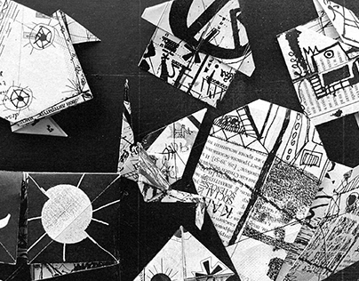 Оригами-зин для журнала «KANT SS&HS»