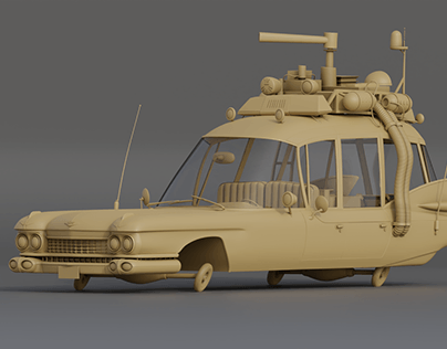 Ecto 1 - Ghostbuster WIP