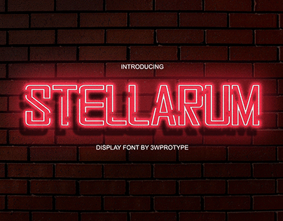 Stellarum font