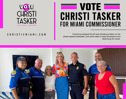 Elevate Miami: Vote Christi Tasker for Commissioner!
