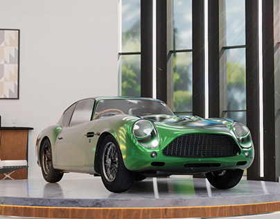 Project thumbnail - Aston Martin DB4 GT Zagato | Full CGI