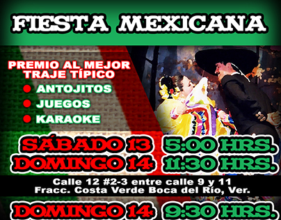 Fiesta Mexicana - Publicación para Facebook