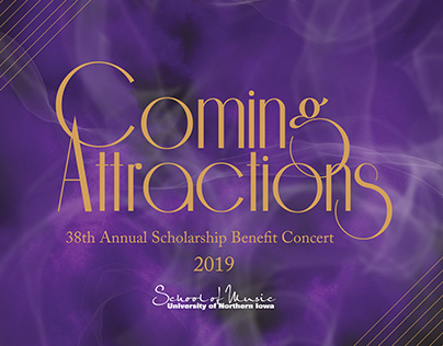Scholarship Benefit Concert Promotional Pieces