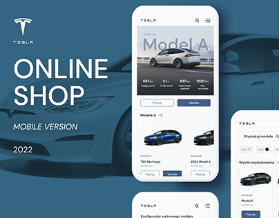 Tesla online shop