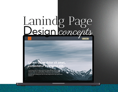 Project thumbnail - Landing page designs