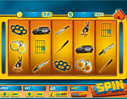 Slot Machine Game UI