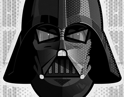 Project thumbnail - Star Wars Villains Retro poster Set