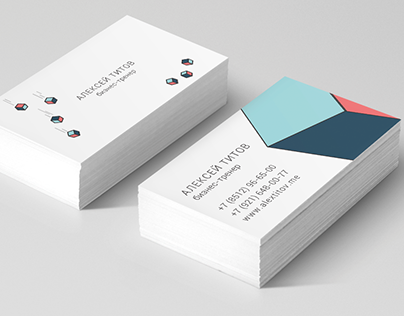 Business card for business coach