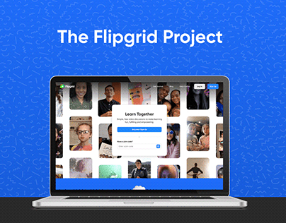 The Flipgrid Project // Website Redesign