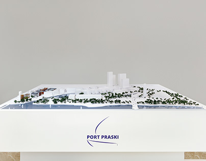 Port Praski Scale model 1:500
