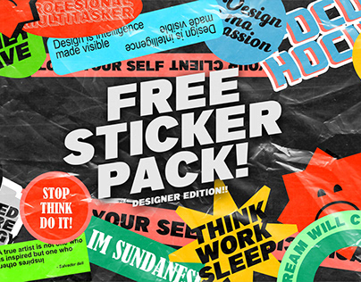 STICKER PACK | Designer Edition