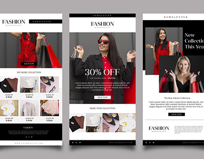 Fashion - an E-Commerce Website (UI Website Design)