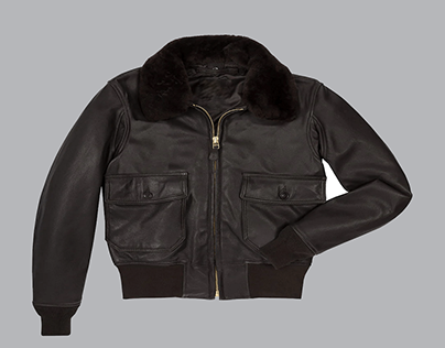 Men’s G-1 Flight Jacket with Removable Collar