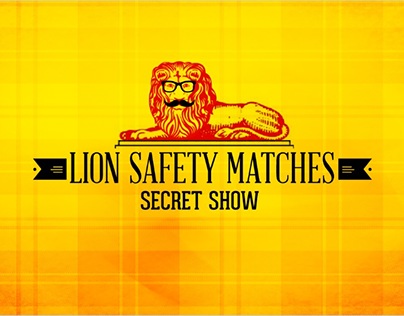 Lion Safety Matches Promotional Game