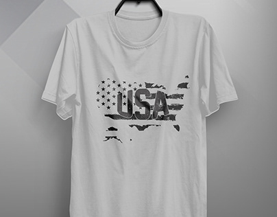 USA Awesome T-shirt Design.