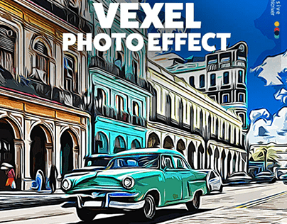 VEXEL Photoshop Effect (PSD file)
