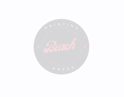 Beach Printing Press Logo