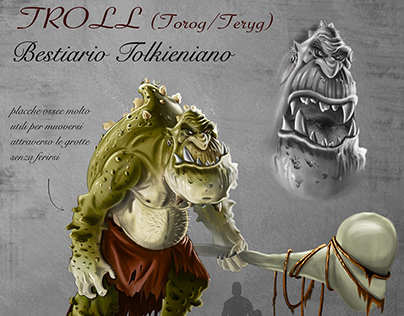 Tolkien Bestiary - Layout Troll