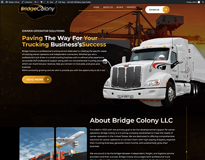 Bridge Colony Html to WordPress Project