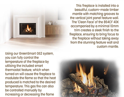 Custom Hamptons Inspired Fireplace